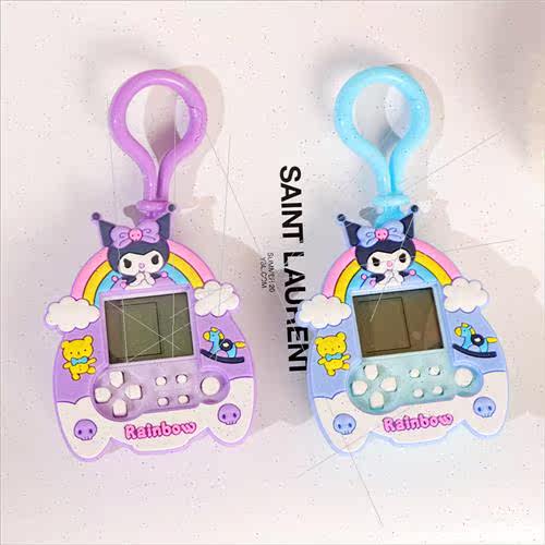 Cute cartoon Kulome multi-function mini game machine pendant - 图2