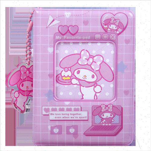 Sanrio Photo Album Yuji Dog Kurumi Kitty Cat DIY 3 inch Pola - 图2