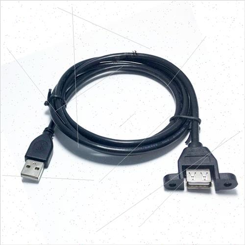 USB2.0 Cable USB2.0A Male A Female with Ears Baffle Cable Ex - 图1