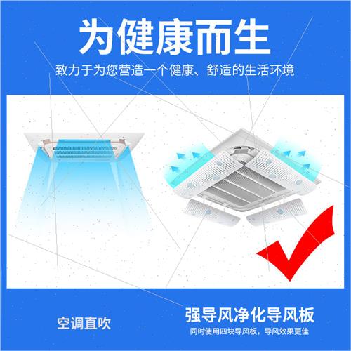 Central air-conditioning wind panel ceiling machine air guid-图1