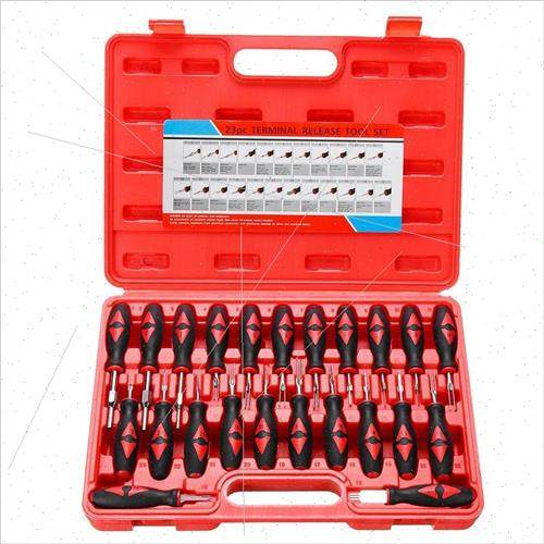 23 pcs. set of general purpose tools适用 removing terminals-图0