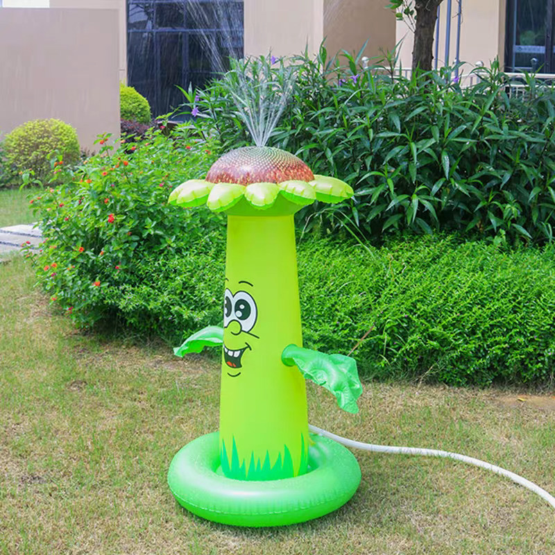儿童户外戏水玩向日葵充气喷水花柱子夏季庭院幼儿园草坪戏水设备,淘宝优惠券,粉丝福利购,淘宝优惠卷