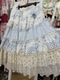 Gfmin ຕົ້ນສະບັບ handmade fairy pastoral floral skirt ງ່າຍດາຍໄວຫນຸ່ມສາວ skirt ສົດ