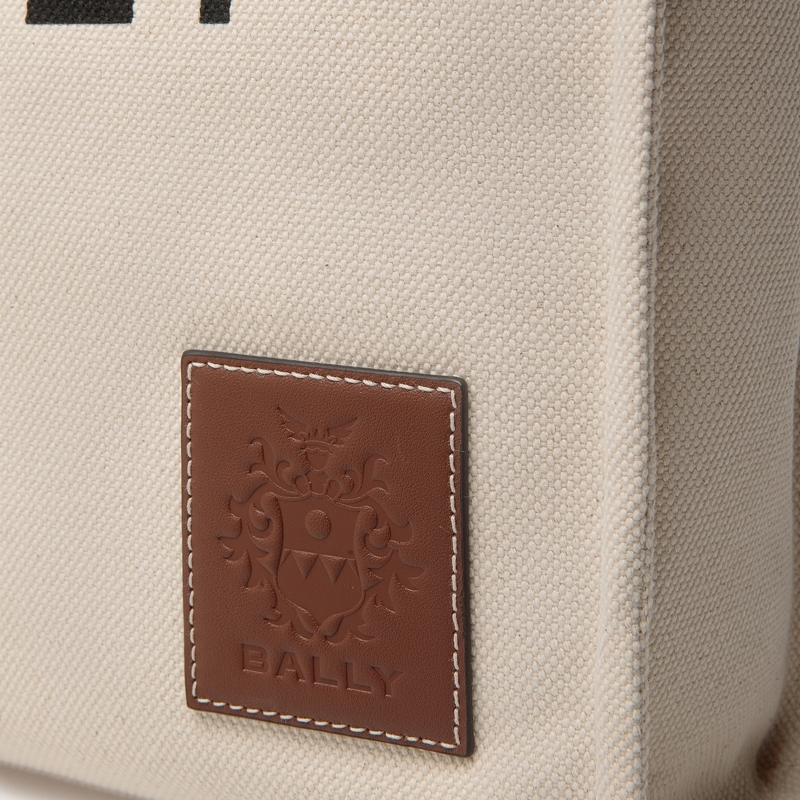 BALLY Bally AKELEI beige fabric women's tote bag 6307808