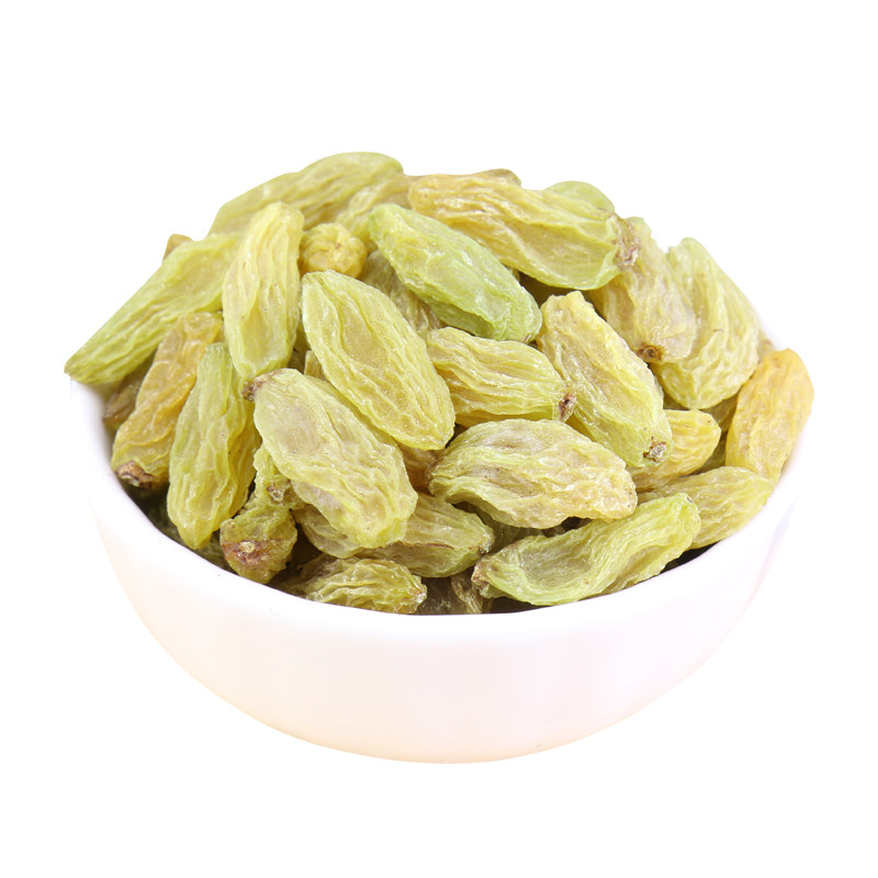 新货无核绿葡萄500g袋装提子干蜜饯 肥果葡萄干