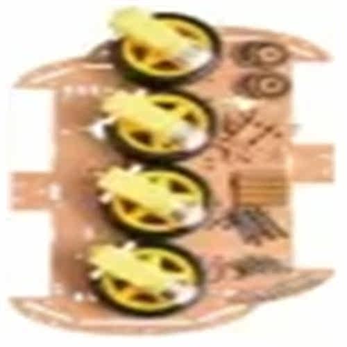 Four-wheeled intelligent car chassis code disk speed/trackin - 图0