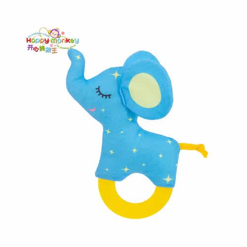 Happy Mkey baby toys teer rattles baby h rattles newborn toy - 图3