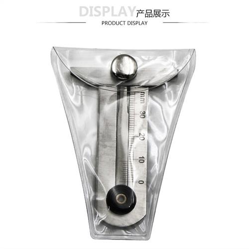 Tire Tread Vernier Depth Ruler 0-30mm Stainless Steel Tread - 图0