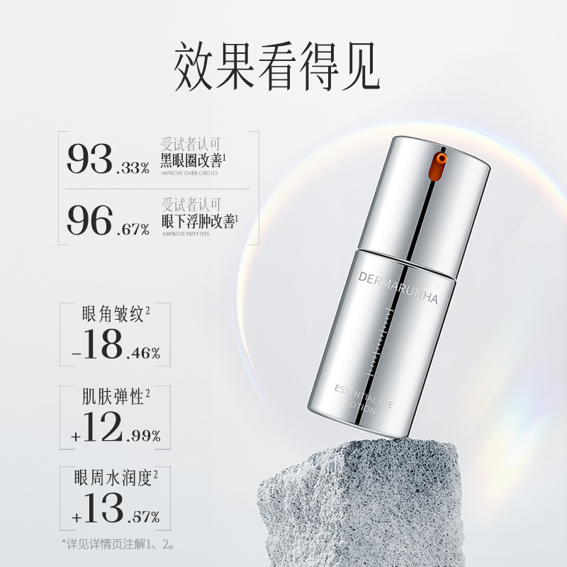 华熙生物德玛润菁粹眼部精华乳眼霜 德玛润眼霜