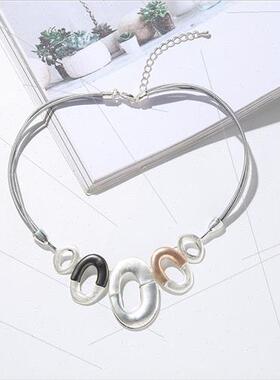 Necklace collarbone chain ladies alloy ins jewelry vintage s