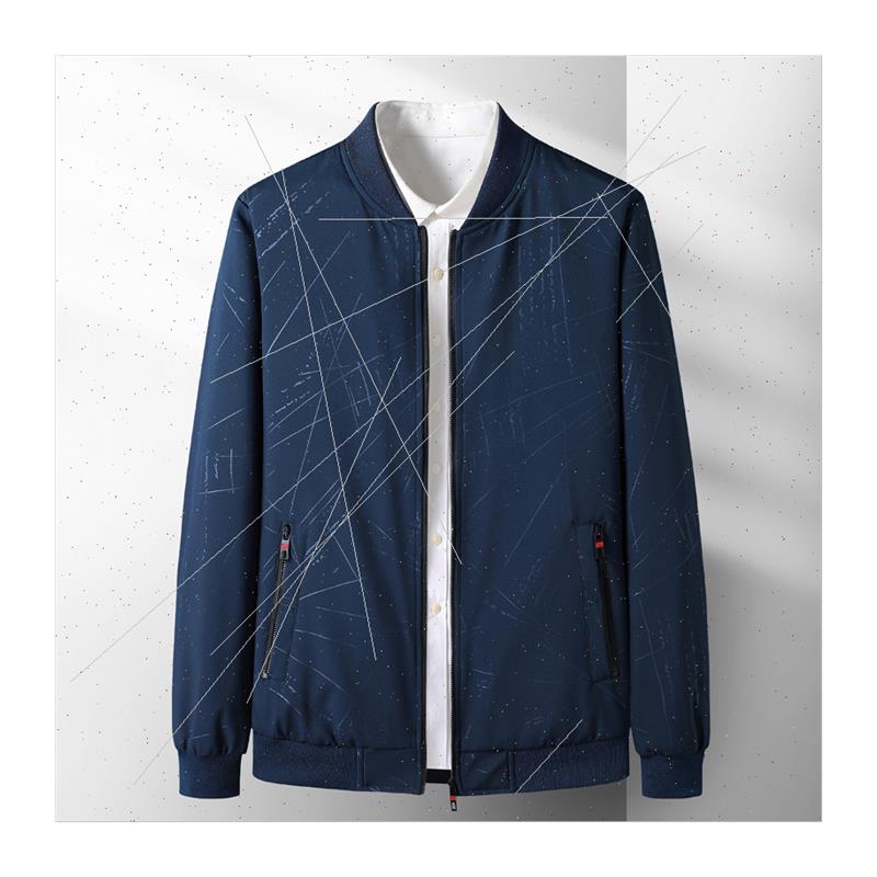 fashion loose jacket mens casual jacket thin section-图3