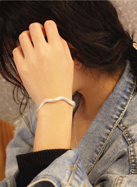 银手镯999纯银足银银镯子银饰