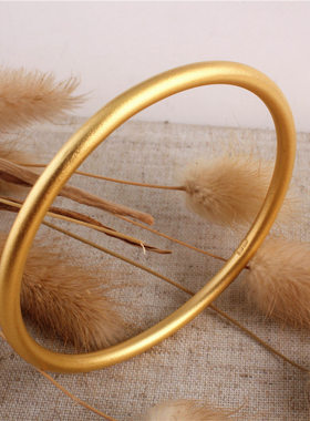 古法传承实心闭口饰品手镯同款