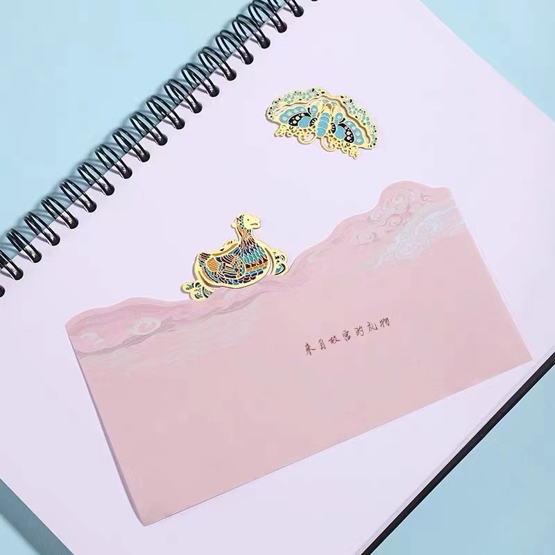 故宫翠点星荷便签套装文创便签纸便利贴纸创意书签文具生日礼物,淘宝优惠券,粉丝福利购,淘宝优惠卷