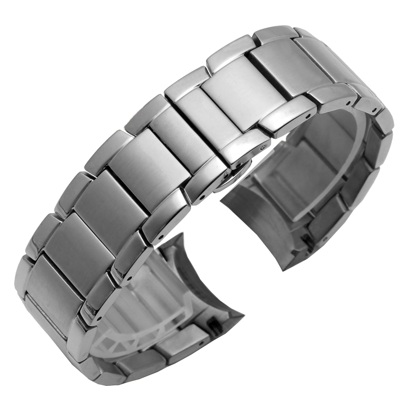 适配阿玛尼不锈钢手表带适用AR2448 AR2447 AR2433AR2434金属表链