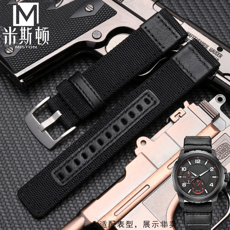 尼龙jeep牧马人系列男士帆布表带 米斯顿配件