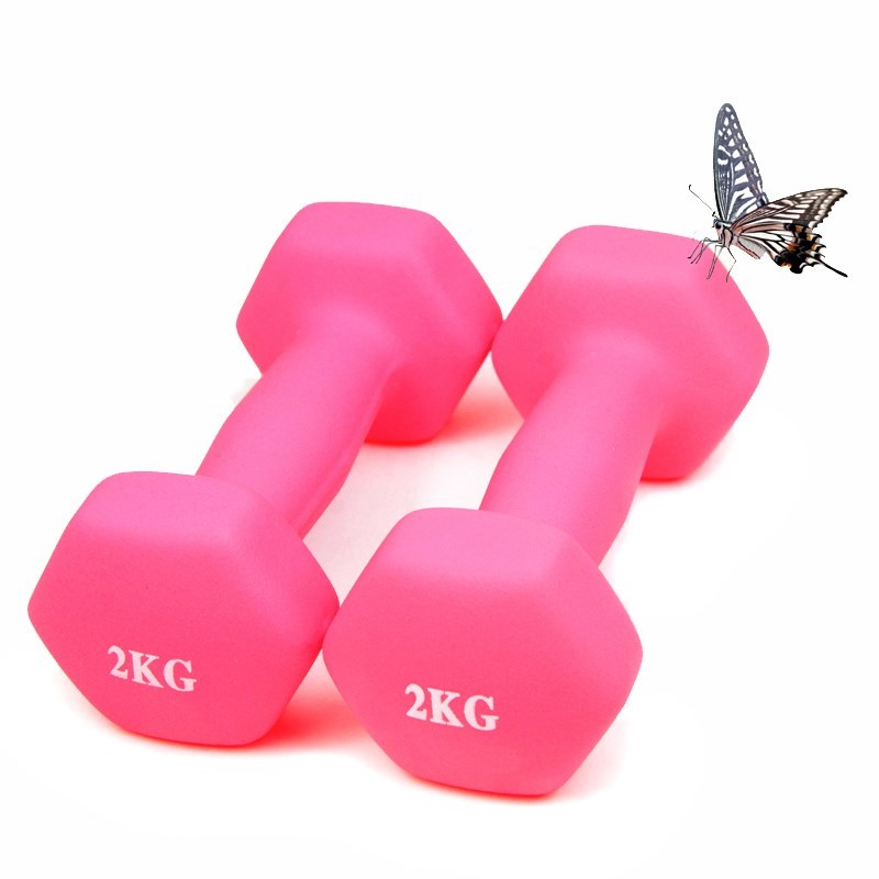 Female a pair of small dumbbell weights Men and women-图2