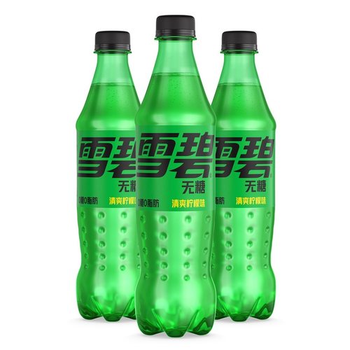 可口可乐 零卡雪碧 柠檬味  500ml/瓶 无糖饮料 碳酸饮料汽水 - 图3