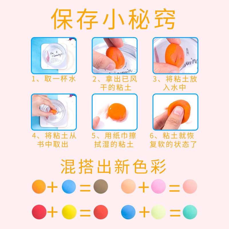  得力声诚粘土/超轻粘土