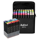 Маркер, комплект для школьников, художественная двусторонная акварель, мелки, 48 цветов, 36 цветов, 60 цветов, 80 цветов, ручная роспись, 1000 цветов, полный комплект