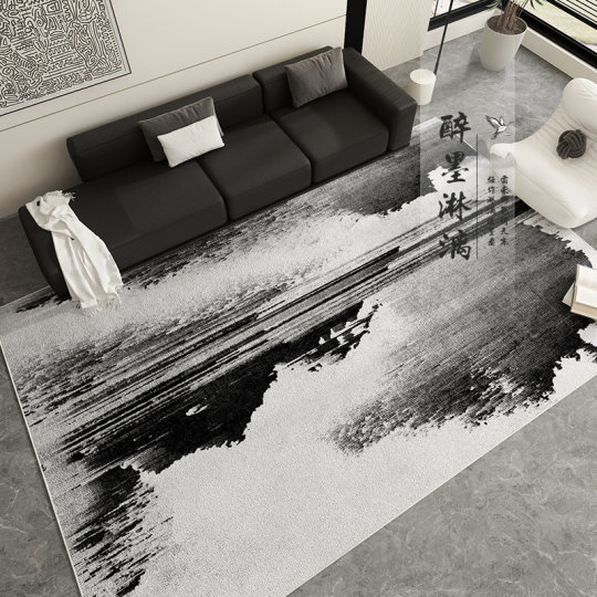 Delicate texture, durable and wear-resistant living room carpet