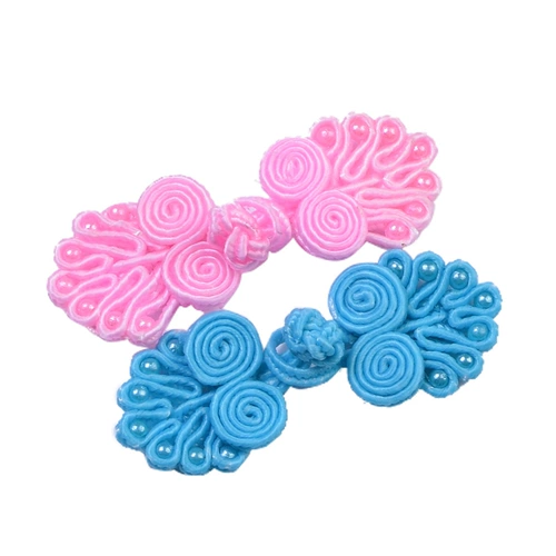 Китайская новогодняя пряжка в стиле ретро мужчин и женщин -знаменитостей в стиле декоративная одежда.