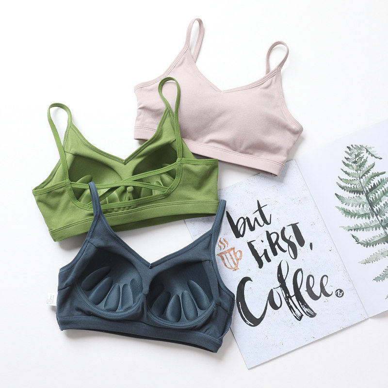 网红爆款性感后背交叉带美背吊带 宁馨曼抹胸