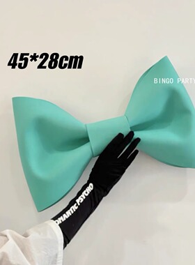 ins风DIY蝴蝶结全身镜挂饰