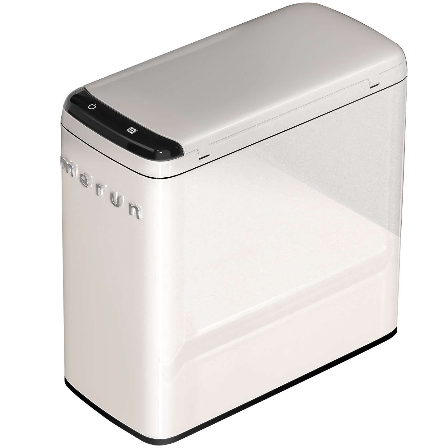 英国merun智能感应垃圾桶不锈钢家用窄缝厕所卫生间带盖轻奢高档