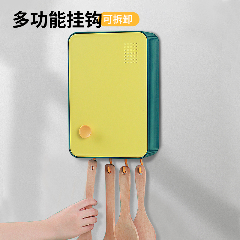 消毒筷子桶防霉筒家用厨房餐具收纳盒置物架壁挂式沥水多功能杀菌 - 图2