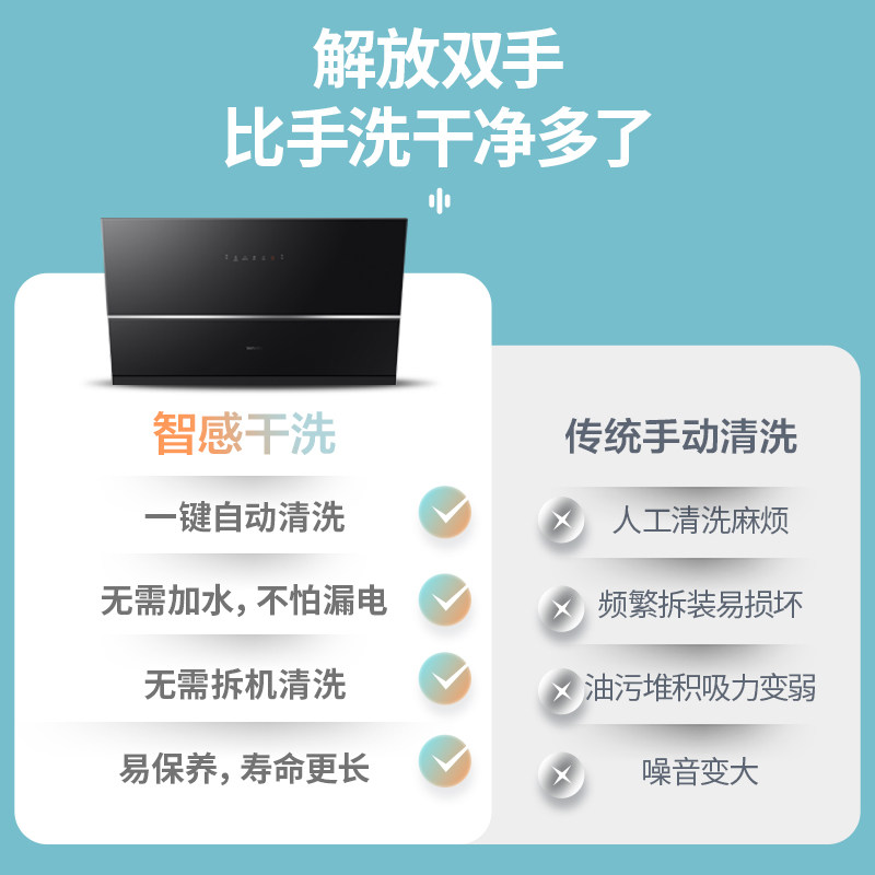 华凌h11抽吸小型家用厨房油烟机 华凌厨卫油烟机