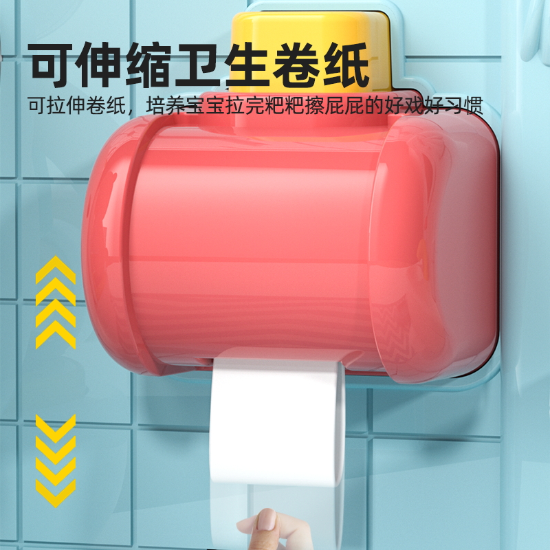小熊上厕所过家家拉臭臭玩具6岁男女孩3宝宝早教马桶儿童仿真洗澡
