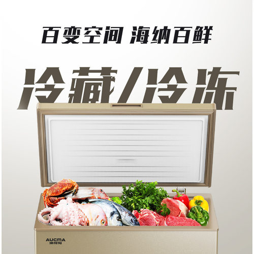 【国补20%】澳柯玛BC/BD-202DNE家用卧式冷柜减霜冰柜-36℃低温 - 图2