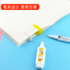 Chenguang stationery 4 packs of fast-drying correction fluid large-capacity correction correction fluid belt to correct typo pen artifact traceless students with cute white with a brush to eliminate the word spirit multi-functional affordable package