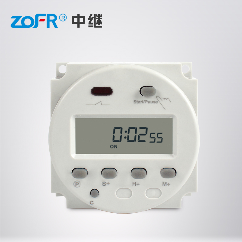 ZOFR中继 CN102A小型微电脑时控 单双倒计时定时器12v 24v 220v - 图0