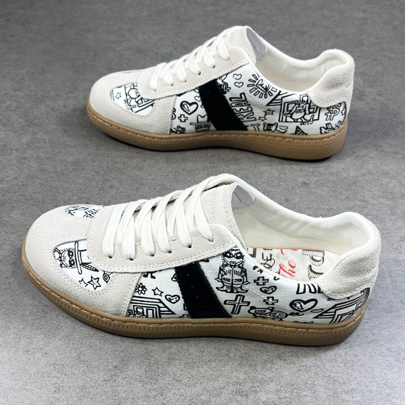 潮牌新款阿甘男鞋子百搭国潮时尚潮流板鞋男士休闲德训鞋户外训练,淘宝优惠券,粉丝福利购,淘宝优惠卷