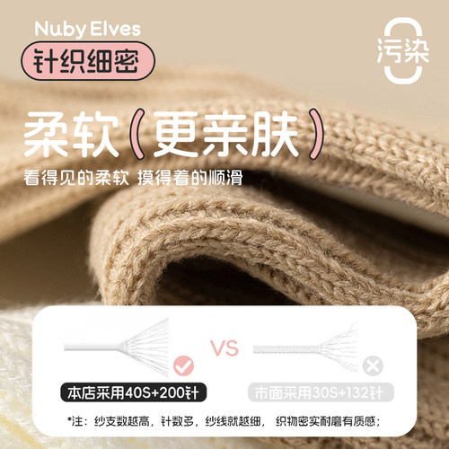 儿童袜套女童堆堆袜秋冬季腿套配雪地靴女宝加厚护腿套袜白色袜子 - 图3