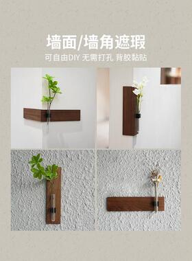 法式中古实木免打孔磁吸