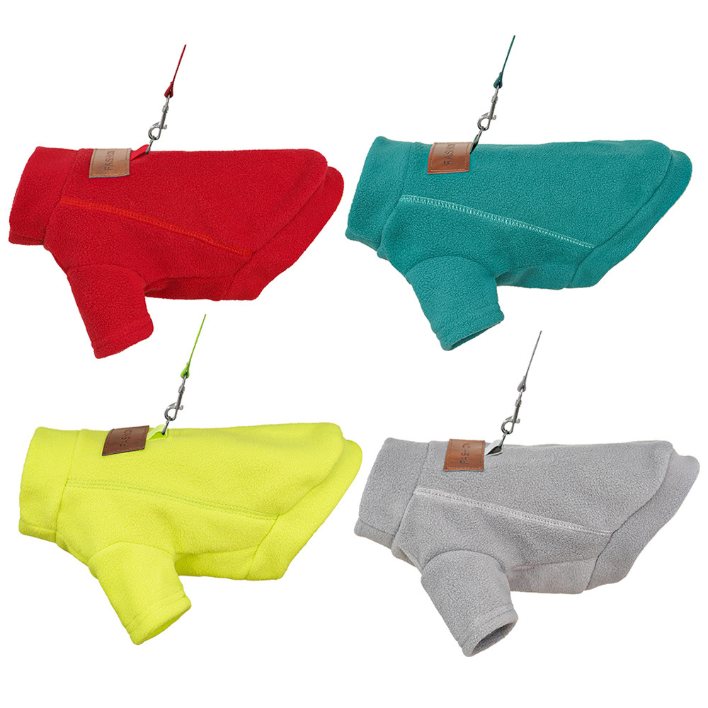 法斗专用狗狗衣服可牵引小型犬秋冬天穿的棉衣秋冬季卫衣加绒保暖 - 图0