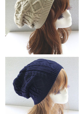 haveonelife*PX153小麻花针织帽女Hat Ski Cap women 2015 winter