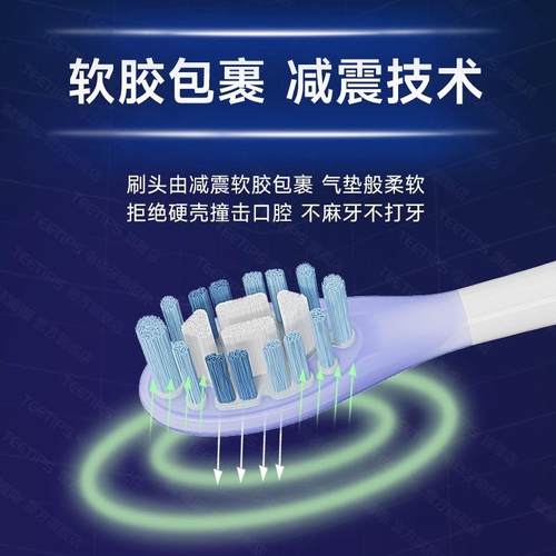 适配飞利浦电动牙刷头HX993L/HX993S/HX993X/HX993P/HX993R替换头 - 图1