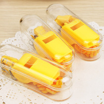 Whistle Outdoor Plastics cheerleader Referee Special Children Lifesaving Materials Environmental Whistle