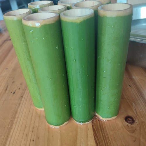 Pure Natural Bamboo -Tube Rice Prymplings плесени артефакты Домохозяйство Коммерческое ночное рынок Специальный свежий бамбук, чтобы сделать бамбуковый клейкий рис с бамбуковой трубкой
