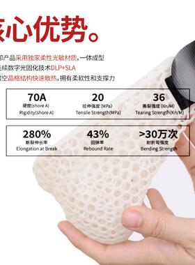 3D打印颈托防低头护颈脖套男女预防脖子前倾颈椎支撑ONETWO3D护脖