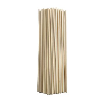 50 PCS Natural Wood plant sticks ໄມ້ Popsicle Stick Ho