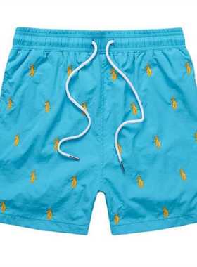 2022Casual sports shorts men's trendy fashion tethered inner