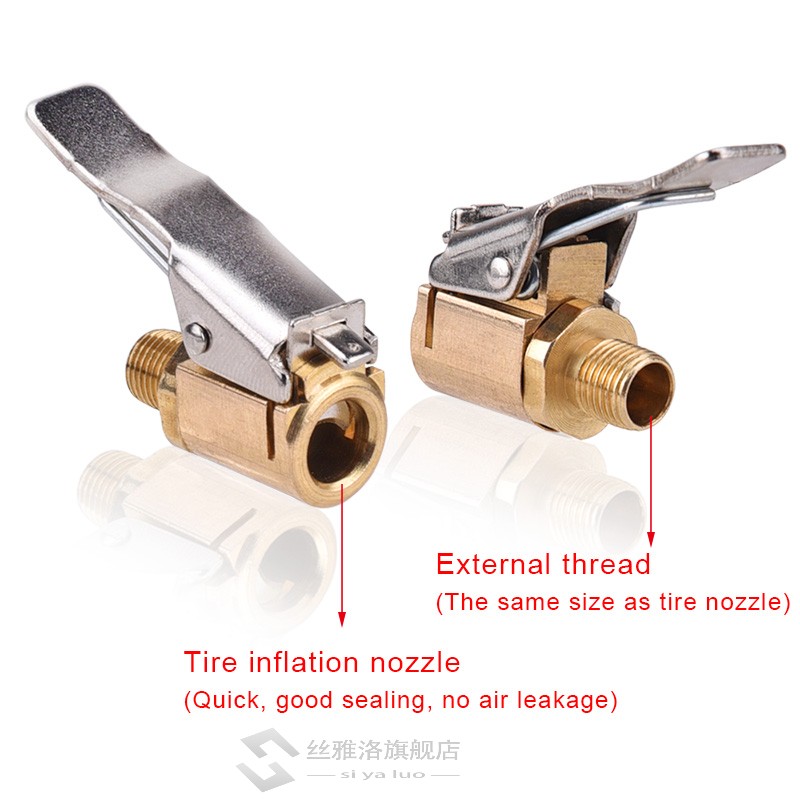 Cr Truck s ir Pump Chuck Tyre Vlve 8mm Pump Vlve Clm - 图2