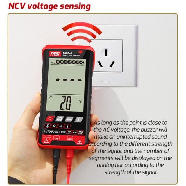 2022 New TA804A Dgital Smart Multimeter True Rms 6000 Counts-图0