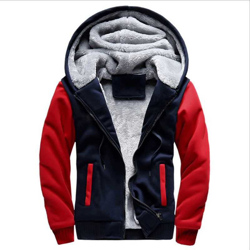 2022 New en Hoodies Winter Thick War Fleece Zipper en Hoo-图0