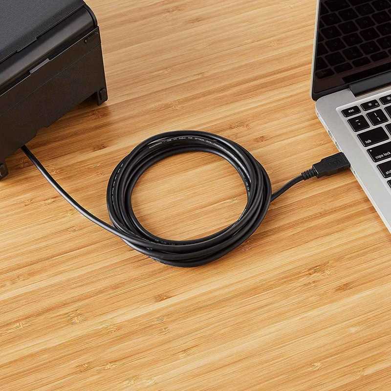 USB 3.0 Printer Data Cable 5 Feet USB A Male to B Male Signa - 图0